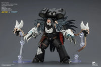 Warhammer 40,000 Raven Guard Chapter Master Aethon Shaan with Claws of Severax and Heavy Bolt Pistol 1/18 Scale Action Figure