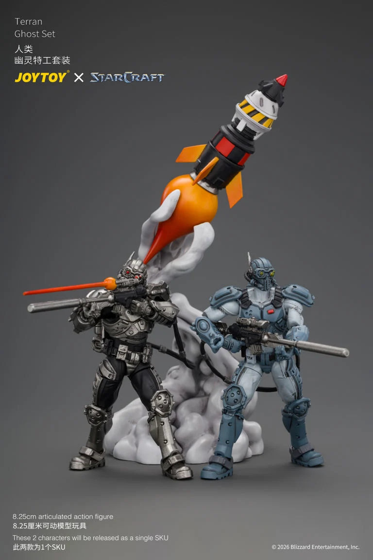 StarCraft Terran Ghost 1/25 Scale Action Figure Set