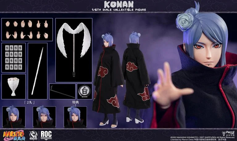 Naruto Shippuden Konan 1/6 Scale Action Figure