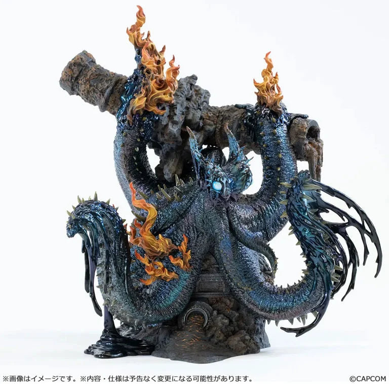 Monster Hunter Capcom Figure Builder Creator's Model Hell Flame Octopus Nu Udra Figure