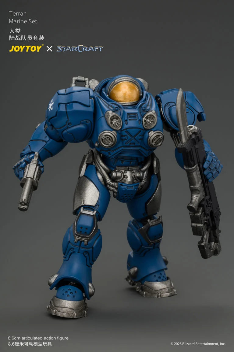 StarCraft Terran Marine 1/25 Scale Action Figure Set