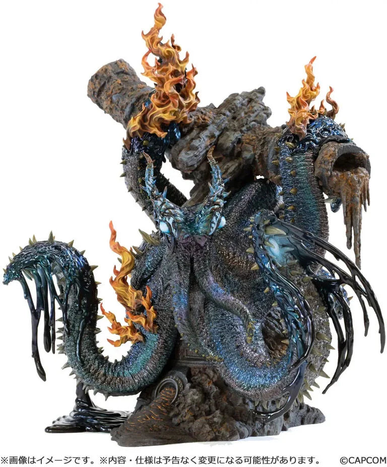 Monster Hunter Capcom Figure Builder Creator's Model Hell Flame Octopus Nu Udra Figure