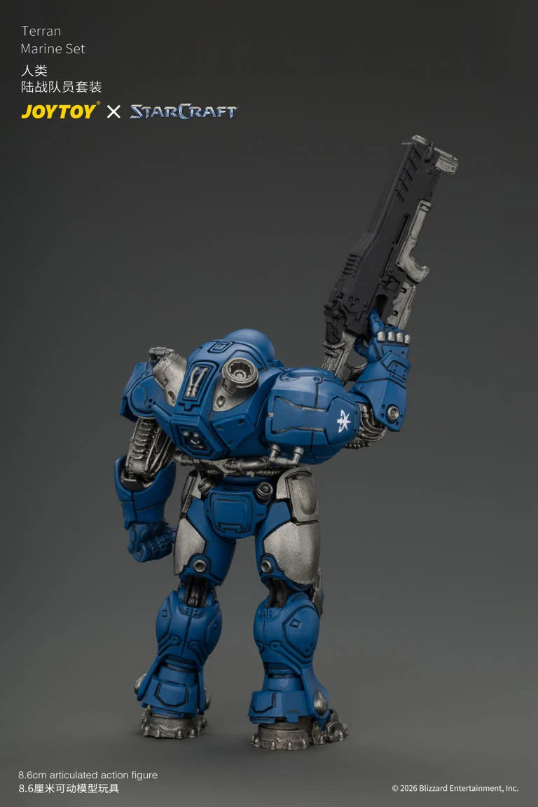 StarCraft Terran Marine 1/25 Scale Action Figure Set