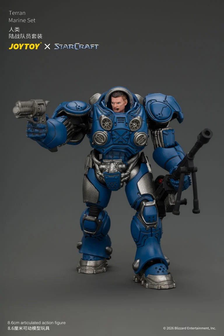 StarCraft Terran Marine 1/25 Scale Action Figure Set