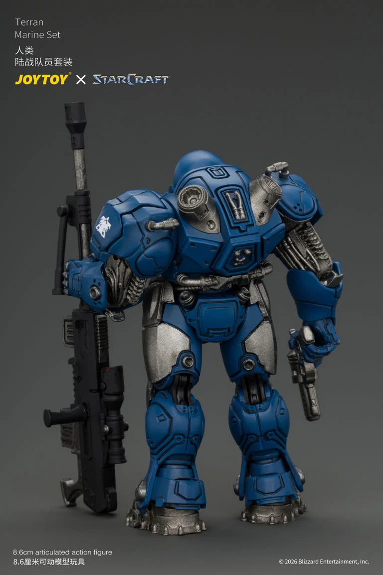 StarCraft Terran Marine 1/25 Scale Action Figure Set