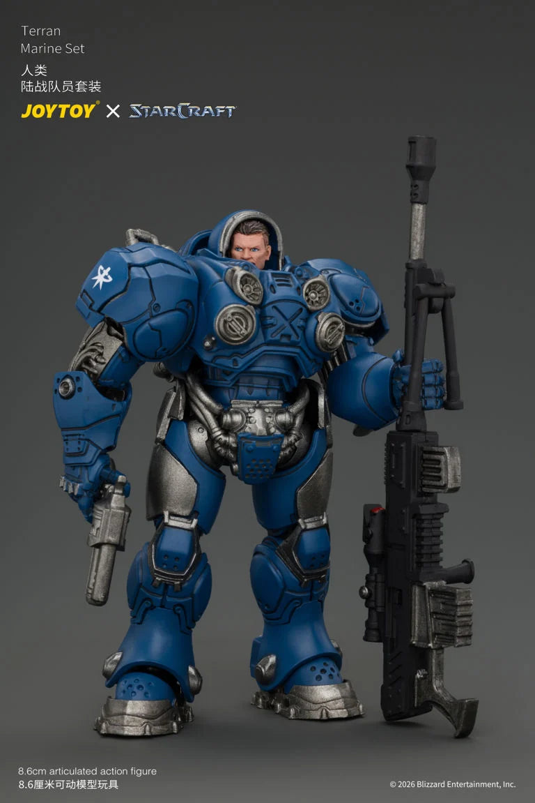 StarCraft Terran Marine 1/25 Scale Action Figure Set