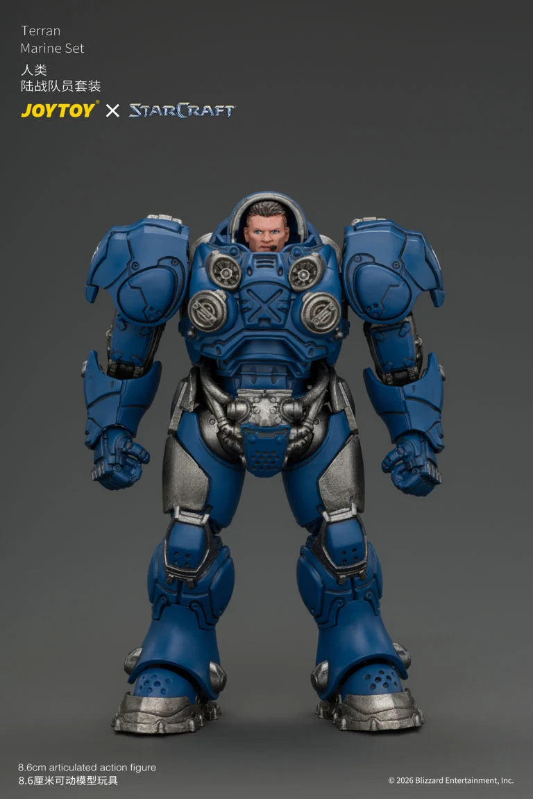 StarCraft Terran Marine 1/25 Scale Action Figure Set