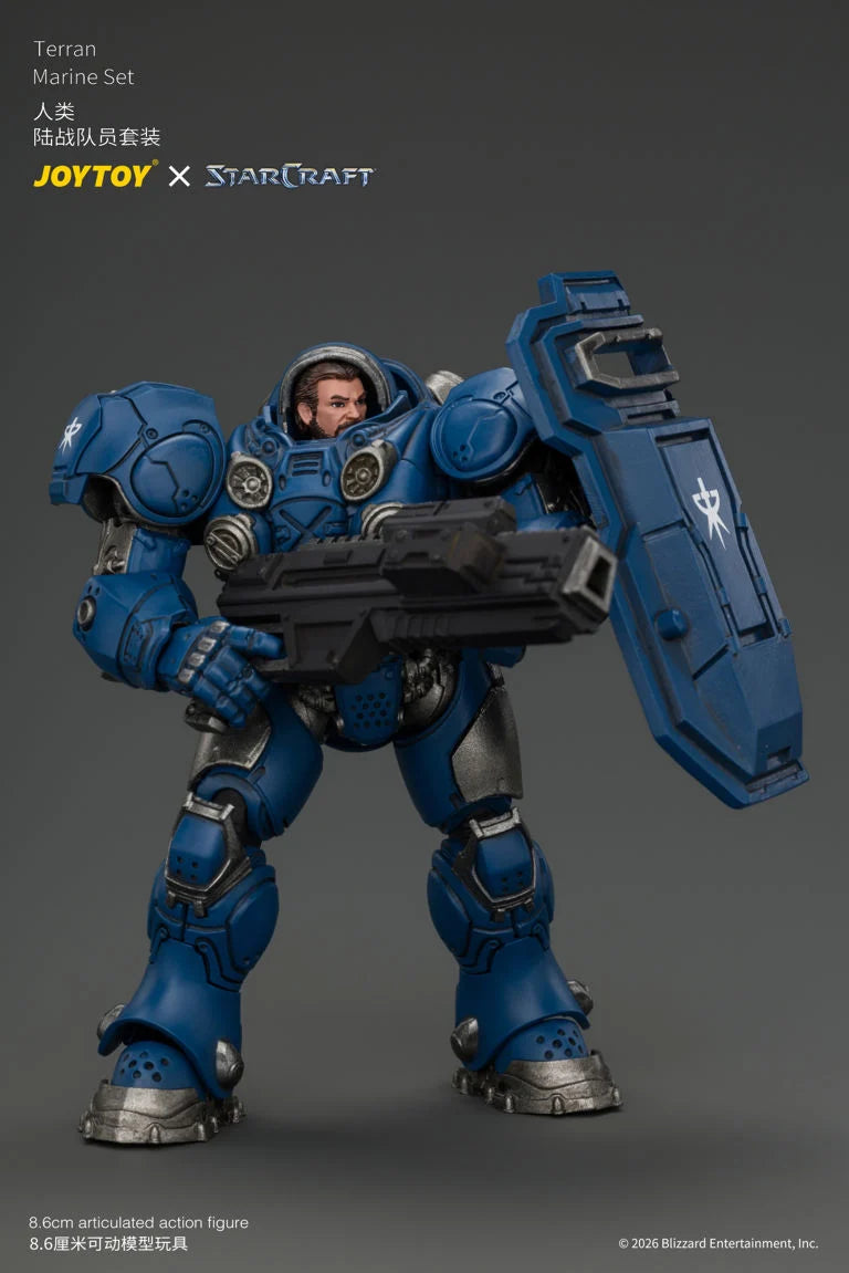StarCraft Terran Marine 1/25 Scale Action Figure Set