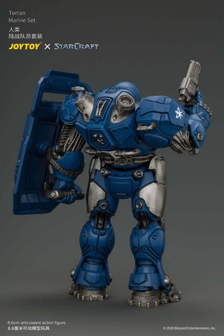 StarCraft Terran Marine 1/25 Scale Action Figure Set
