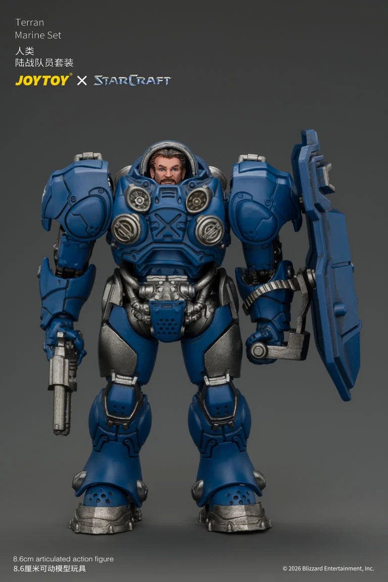 StarCraft Terran Marine 1/25 Scale Action Figure Set