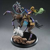 JoJo's Bizarre Adventure Steel Ball Run Chozo Art Collection Gyro Zeppeli & Valkyrie Figure