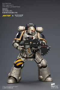 Warhammer The Horus Heresy Iron Warriors MkII Legionary 3 with Bolter and Bolt Pistol 1/18 Scale Action Figure