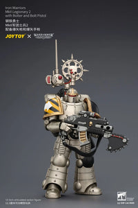 Warhammer The Horus Heresy Iron Warriors MkII Legionary 2 with Bolter and Bolt Pistol 1/18 Scale Action Figure