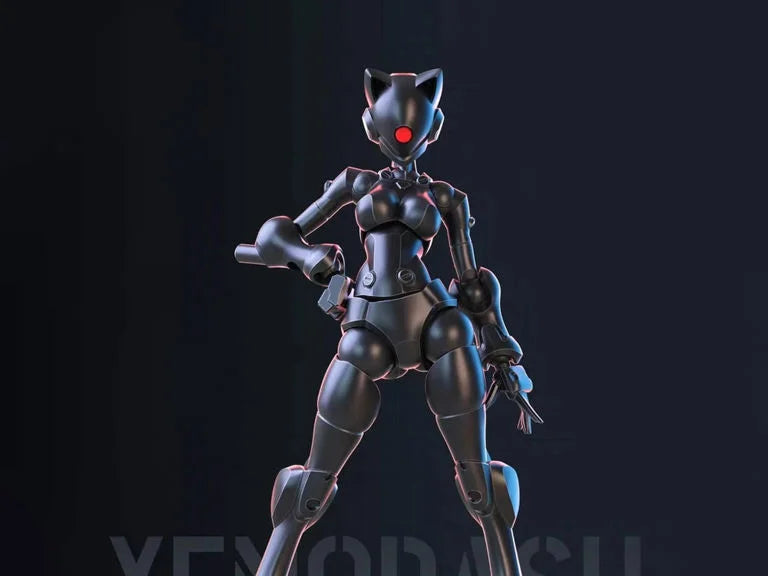 3 Min Project Xenodash (Black Ver.) 1/18 Scale Model Kit