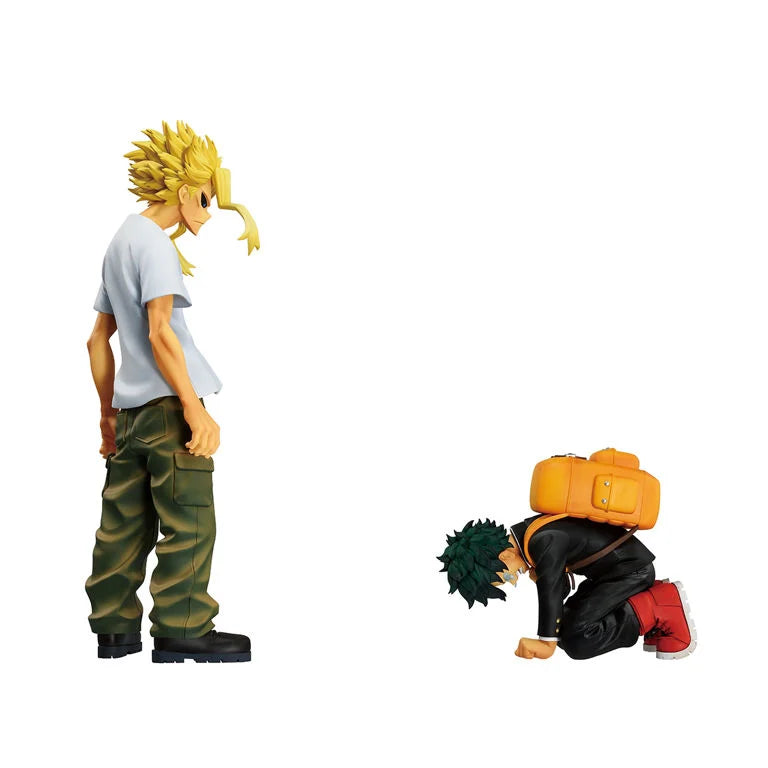 My Hero Academia Masterlise Plus Ichibansho Izuku Midoriya & All Might (The Story of How He Became the Greatest Hero) Figure