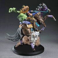 JoJo's Bizarre Adventure Steel Ball Run Chozo Art Collection Gyro Zeppeli & Valkyrie Figure