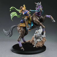 JoJo's Bizarre Adventure Steel Ball Run Chozo Art Collection Gyro Zeppeli & Valkyrie Figure