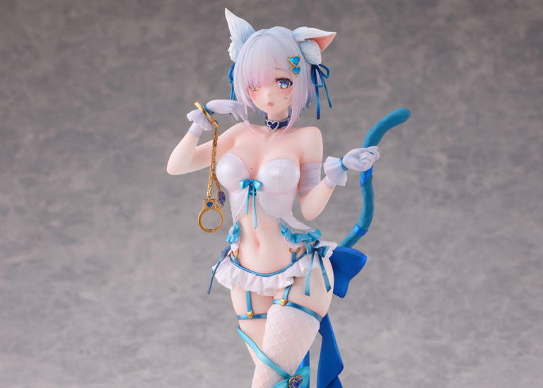 Fernemo Illustration Shibarare Neko Putika-chan 1/7 Scale Figure