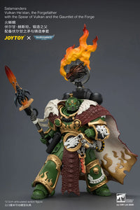 Warhammer 40K Salamanders Vulkan He'Stan The Forgefather 1/18 Scale Action Figure