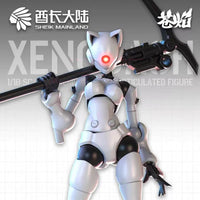 3 Min Project Xenodash (White Ver.) 1/18 Scale Model Kit