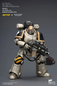 Warhammer The Horus Heresy Iron Warriors MkII Legionary 3 with Bolter and Bolt Pistol 1/18 Scale Action Figure