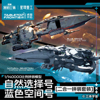 The Three-Body Problem Tabletop Frontier Natural Selection and Blue Space 1/140000 Scale Model Kit Set