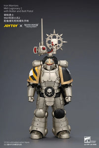 Warhammer The Horus Heresy Iron Warriors MkII Legionary 2 with Bolter and Bolt Pistol 1/18 Scale Action Figure