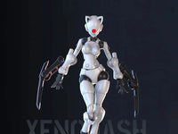 3 Min Project Xenodash (White Ver.) 1/18 Scale Model Kit