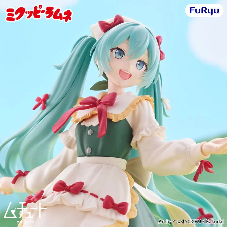 Vocaloid x Kuppi Ramune Muchute Hatsune Miku Figure