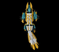 Zoids x Monster Hunter Synergenex Wild Liger Zinogre Model Kit