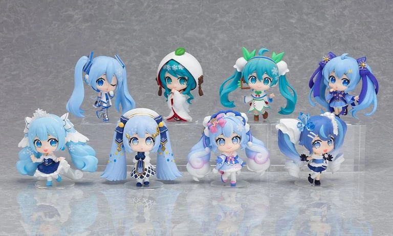 Vocaloid Hatsune Miku Blind Box Series Snow Miku All Stars Figure Collection Vol.2 Boxed Set of 8 Figures