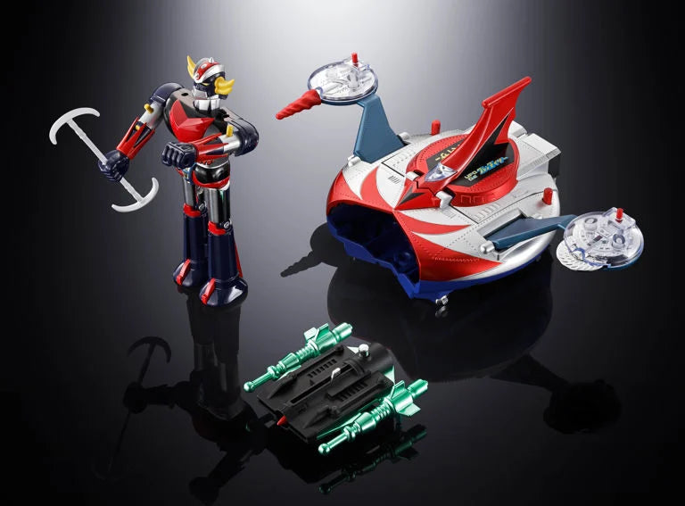 UFO Robot Grendizer Chogokin Deluxe Grendizer & UFO Spazer
