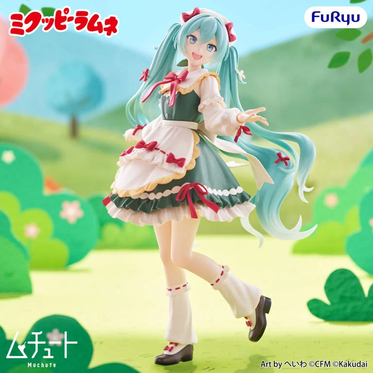 Vocaloid x Kuppi Ramune Muchute Hatsune Miku Figure