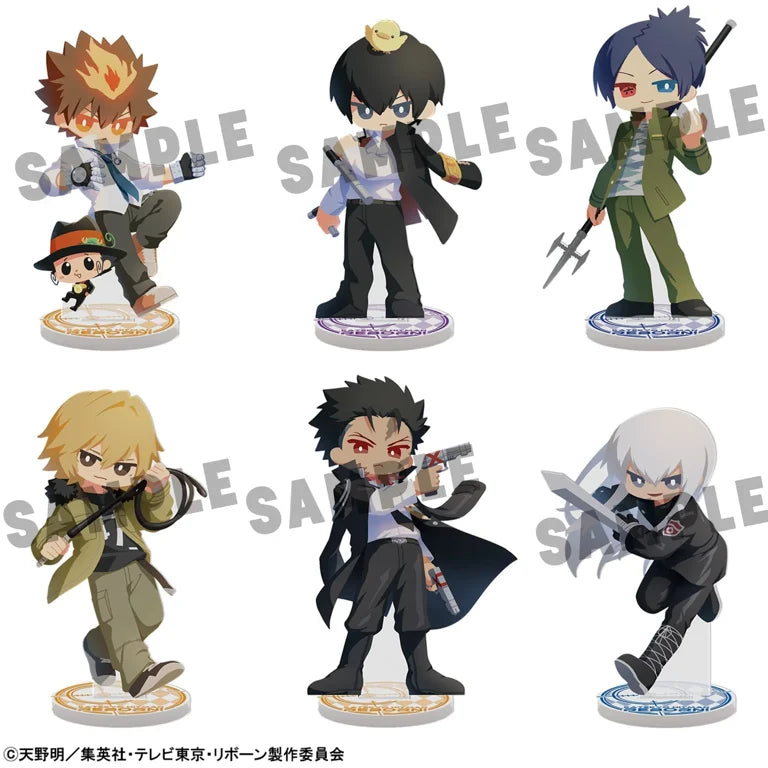 Katekyo Hitman Reborn! Irusta Box of 6 Acrylic Stands