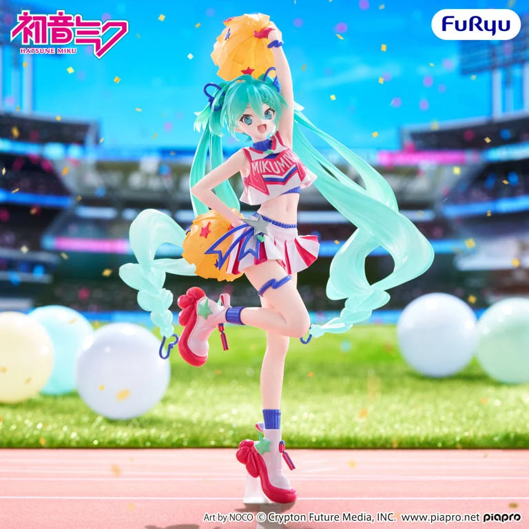 Vocaloid Muchute Hatsune Miku (Cheerleader Ver.) Figure