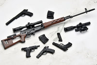 Little Armory x Gunslinger Girl LA-GG02 Rico SVD Cz75 Type 1/12 Scale Accessory Set