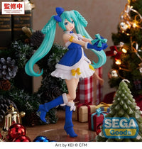 Vocaloid High Premium Figure Hatsune Miku (Sapphire Christmas Ver.) Figure