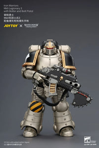 Warhammer The Horus Heresy Iron Warriors MkII Legionary 3 with Bolter and Bolt Pistol 1/18 Scale Action Figure