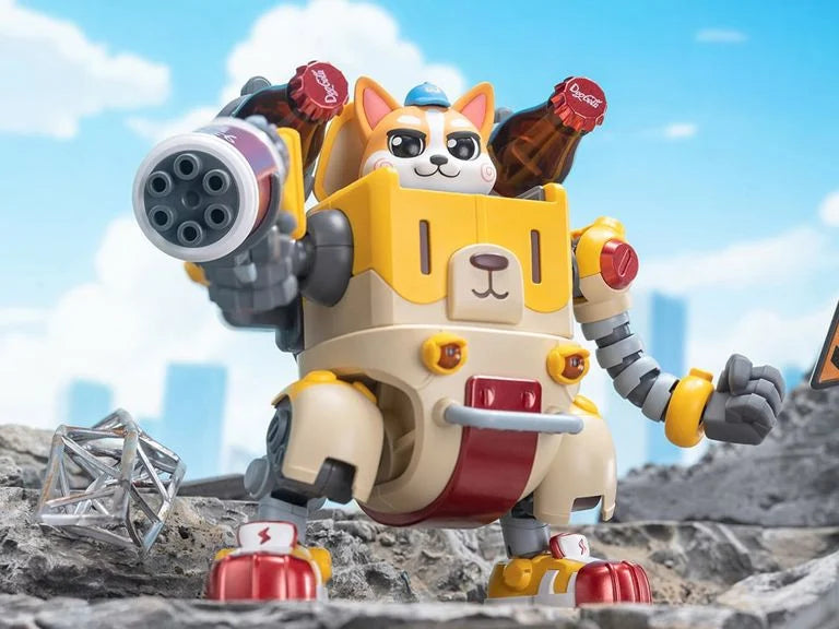 Meow! Woof! Secret Service Cute Pet Assembling Mecha Series Active KJ-052 Colaji Model Kit