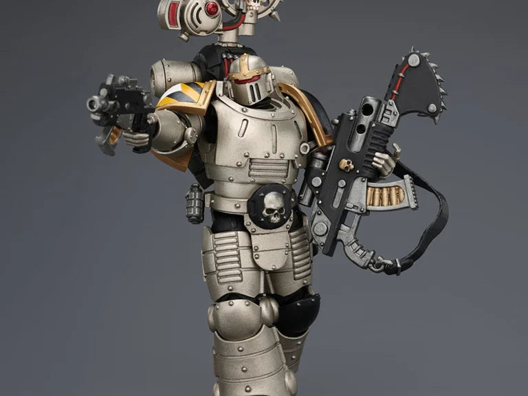 Warhammer The Horus Heresy Iron Warriors MkII Legionary 2 with Bolter and Bolt Pistol 1/18 Scale Action Figure