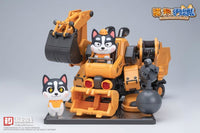 Meow! Woof! Secret Service Cute Pet Assembling Mecha Series Demolisher RH-052 Husky Model Kit