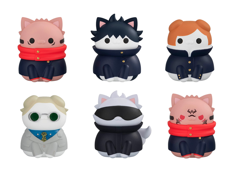 Jujutsu Kaisen Mega Cat Project Jujutsu Cats (Shibuya Incident Ver.) Box of 8 Random Figures