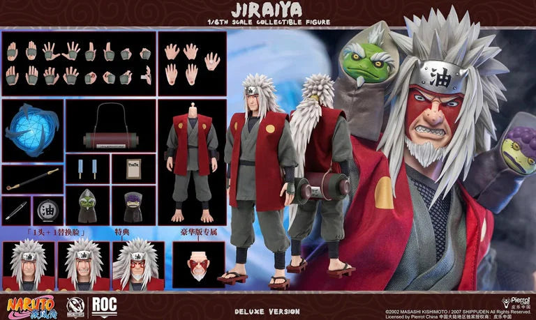 Naruto Shippuden Jiraiya (Deluxe Ver.) 1/6 Scale Action Figure