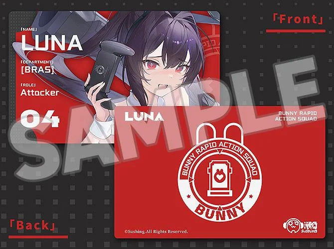 Bunny Rapid Action Squad Attacker Luna 1/12 Scale Action Figure (With Bonus)