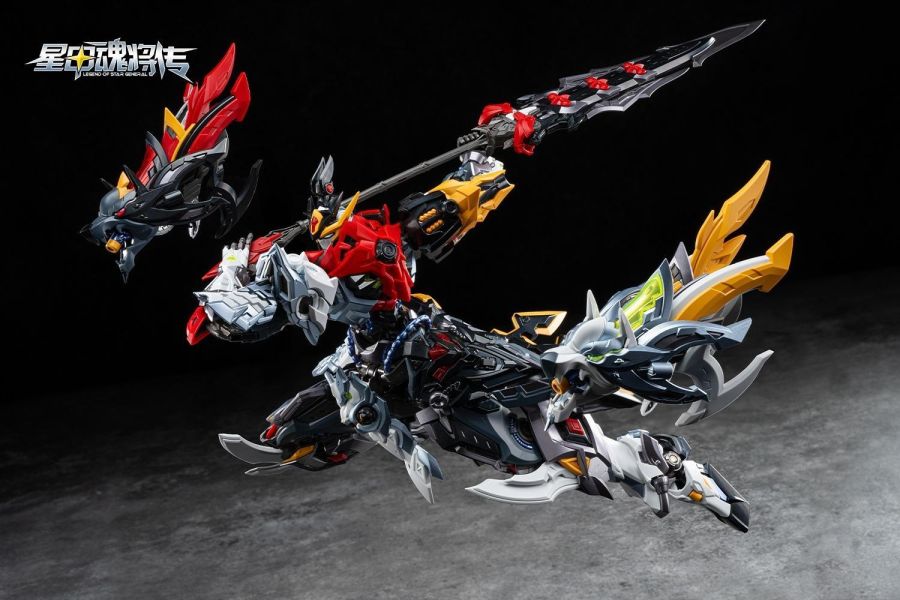 Legend of Star General MNP-XH21A 0902 Loyal Valor Class Tianjie Star Cavalry Champion Huo Qubing Model Kit