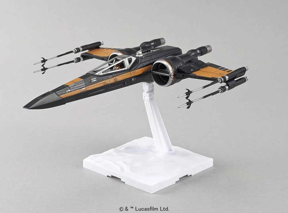 Star Wars Poe's X-Wing Fighter 1/72 Scale Model Kit