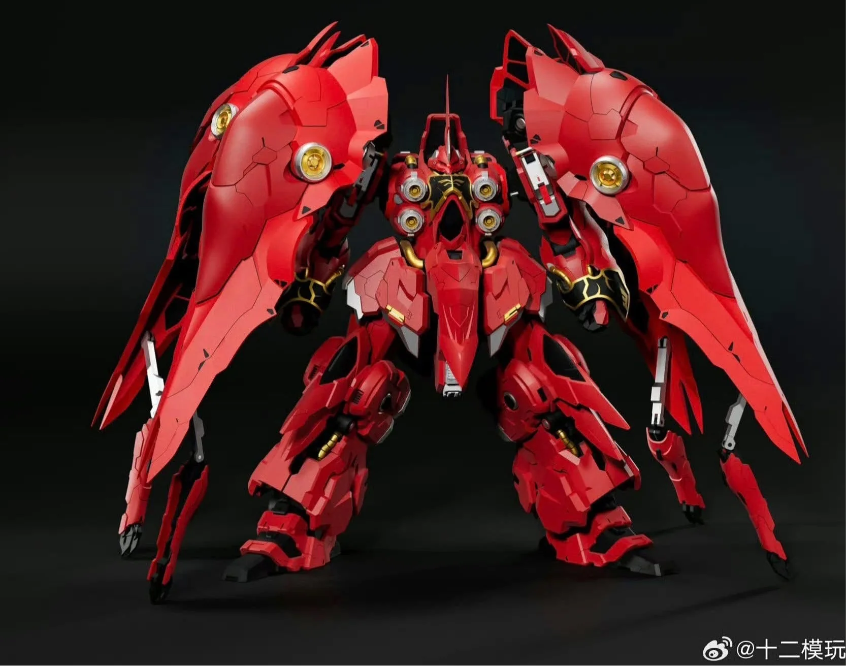 Twelve Models 1/100 scale Reverse War model kit (Red)