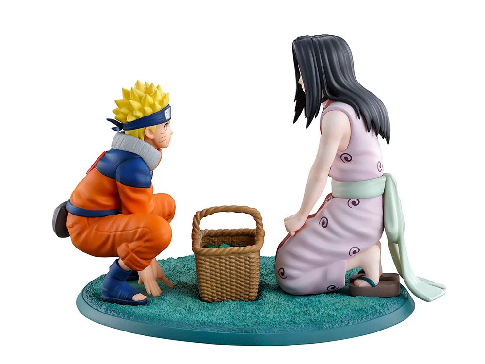 Naruto Revible Moment Ichibansho Naruto Uzumaki & Haku (The Land of The Waves) Figure