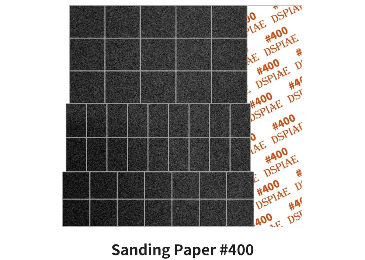DSPIAE MSP-ES04 Sanding Paper for Arc Reciprocating Sanding Head #400