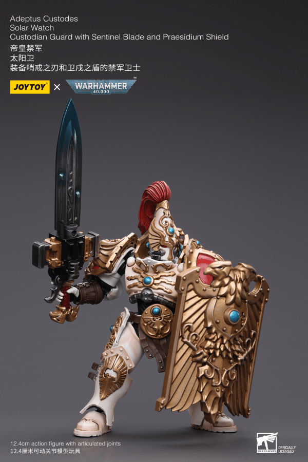 Warhammer 40K Adeptus Custodes Solar Watch Custodian Guard With Sentin warhammer-40k-adeptus-custodes-solar-watch-custodian-guard-with-sentin